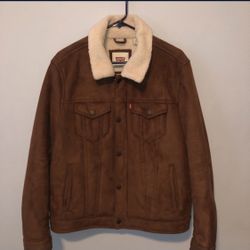 Levi’s Suede Trucker Jacket