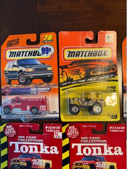1998 Hot Wheels Pro Racing NASCAR 1:64 Diecast Lot (4) w/ Upper Deck Cards - Martin, Benson, Bodine, Little