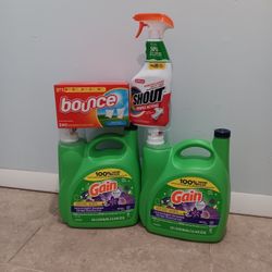 4 For $40 Gain Bounce Laundry Detergent Bundle 