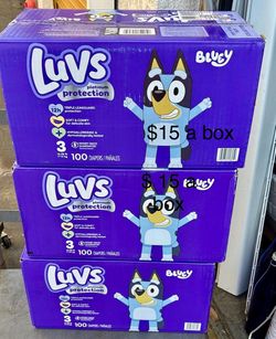 Luv Baby Diapers Size 3 