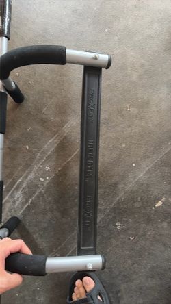 Pro-fit iron gym pull up bar
