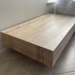 - Wood Coffee Table - 30” X 54” 