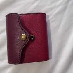 Mini All leather Wallet 