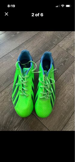 New Adidas Soccer Cleats Neon Green men’s size 10