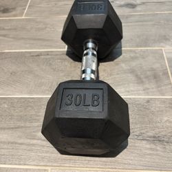30 Lb Dumbbell