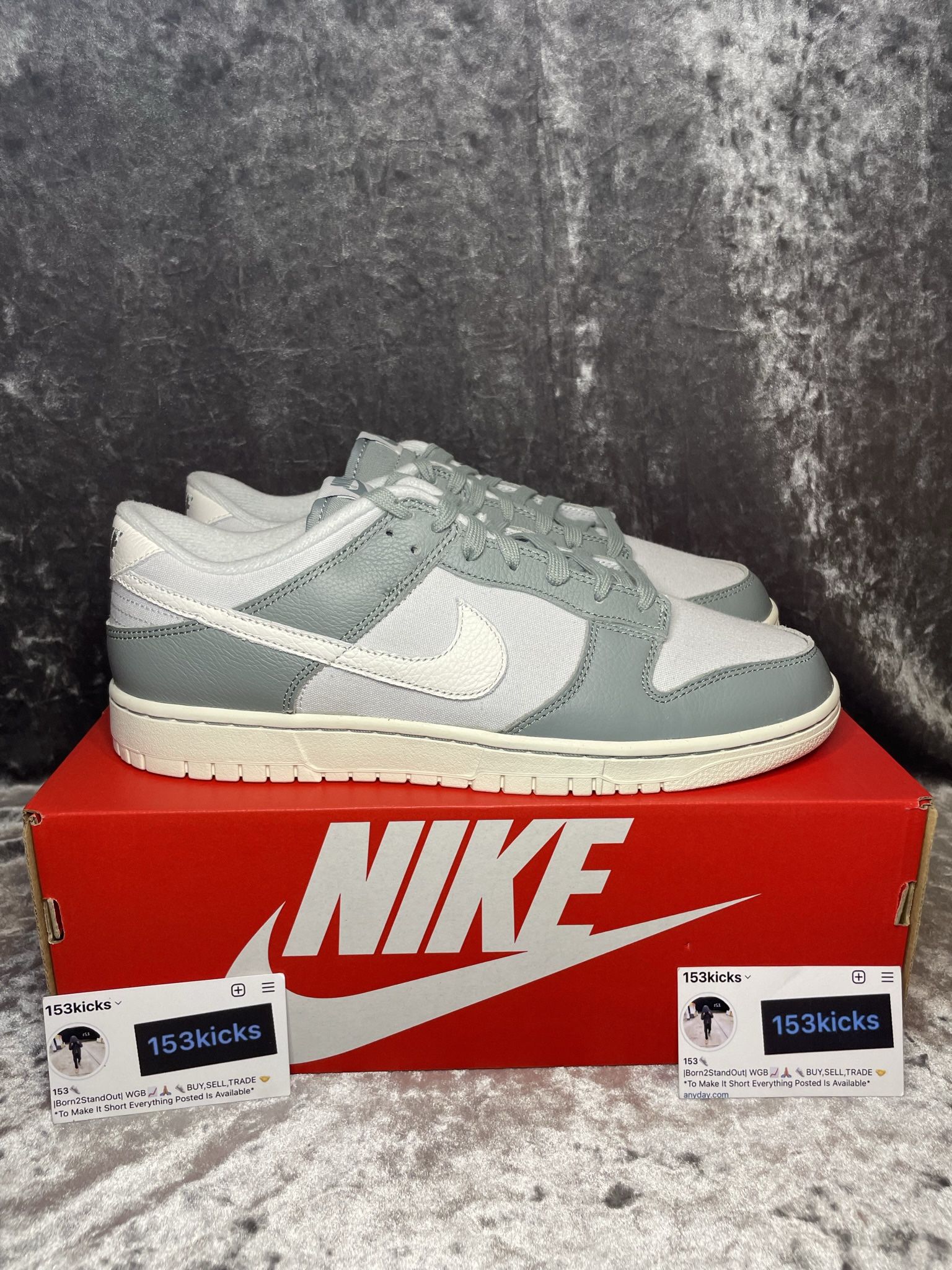 Nike Dunk Low Mica Green Size 11 Mens 12.5 Womens Asking 120$ Brand New 100% Authentic @153Kicks On Instagram