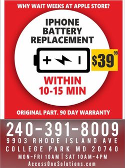 Battery Repair Replacement