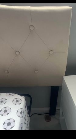 Queen  Headboard Tan