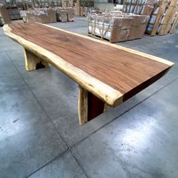 Live Edge Artifact : Large Parota Dining Table
