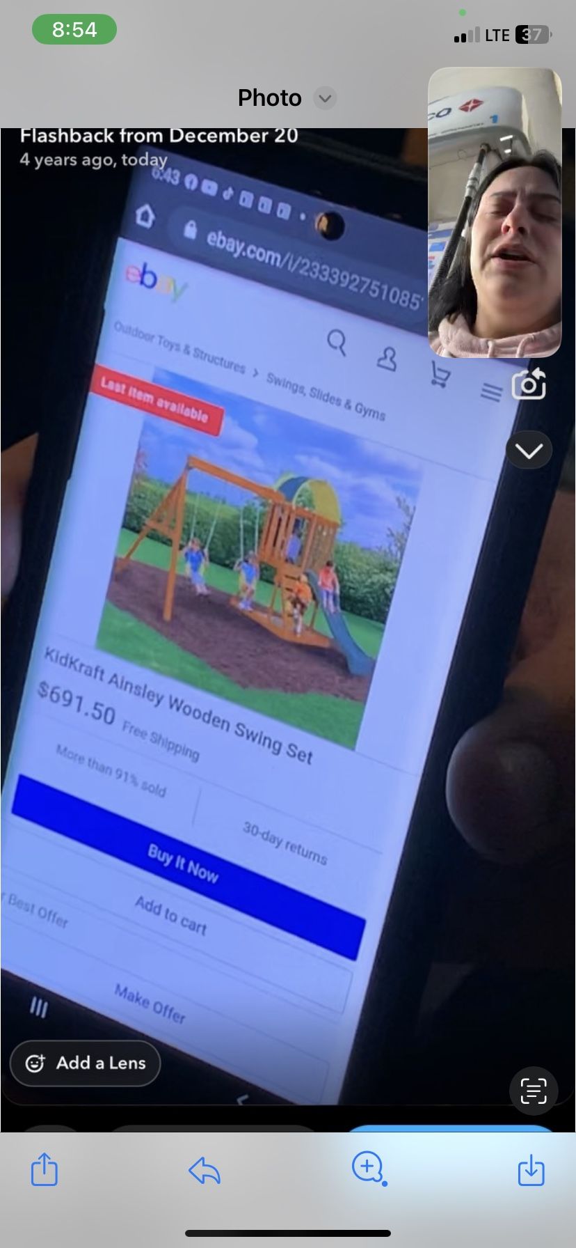 Swing Set Brand New