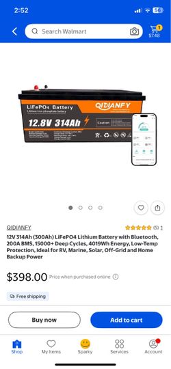 Lithium 12v  314ah