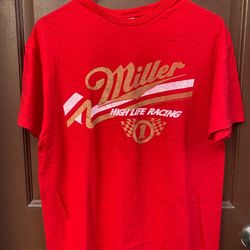 Miller High Life Racing Red T-shirt M