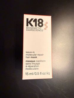 K18 Leave-In Molecular Repair Hair Mask 15ml