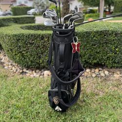 Golf Bag & 15 Clubs