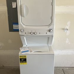 New Stackable Unit Washer and Dryer (delivered available)