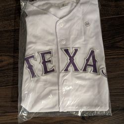 Texas Rangers Stephen F Austin SFA Jersey Size M