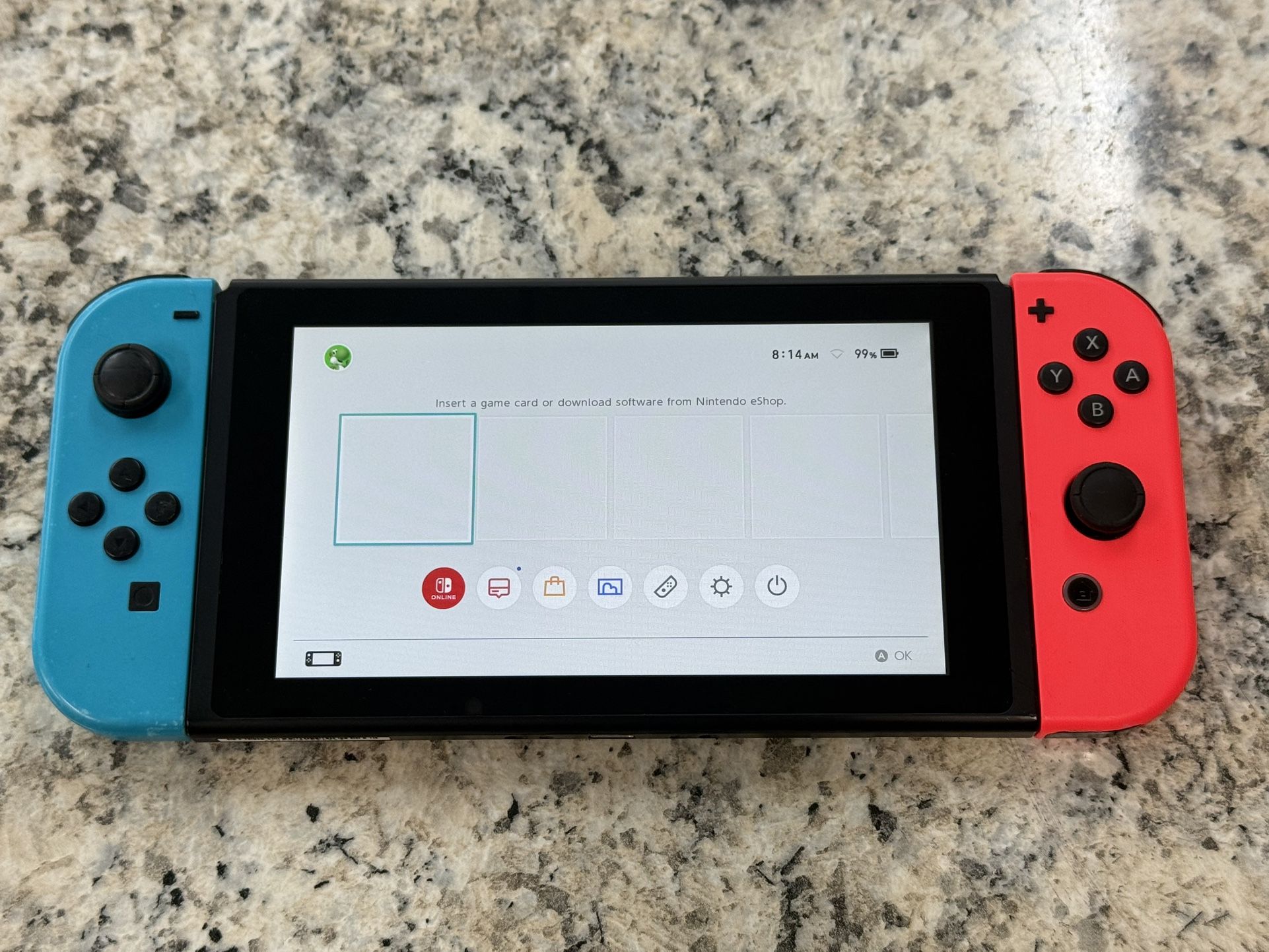 Nintendo Switch HAC-001 (-01) - 32GB - Neon Red/Blue