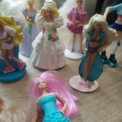 Vintage Barbie Figurines Lot