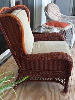 Wicker chair