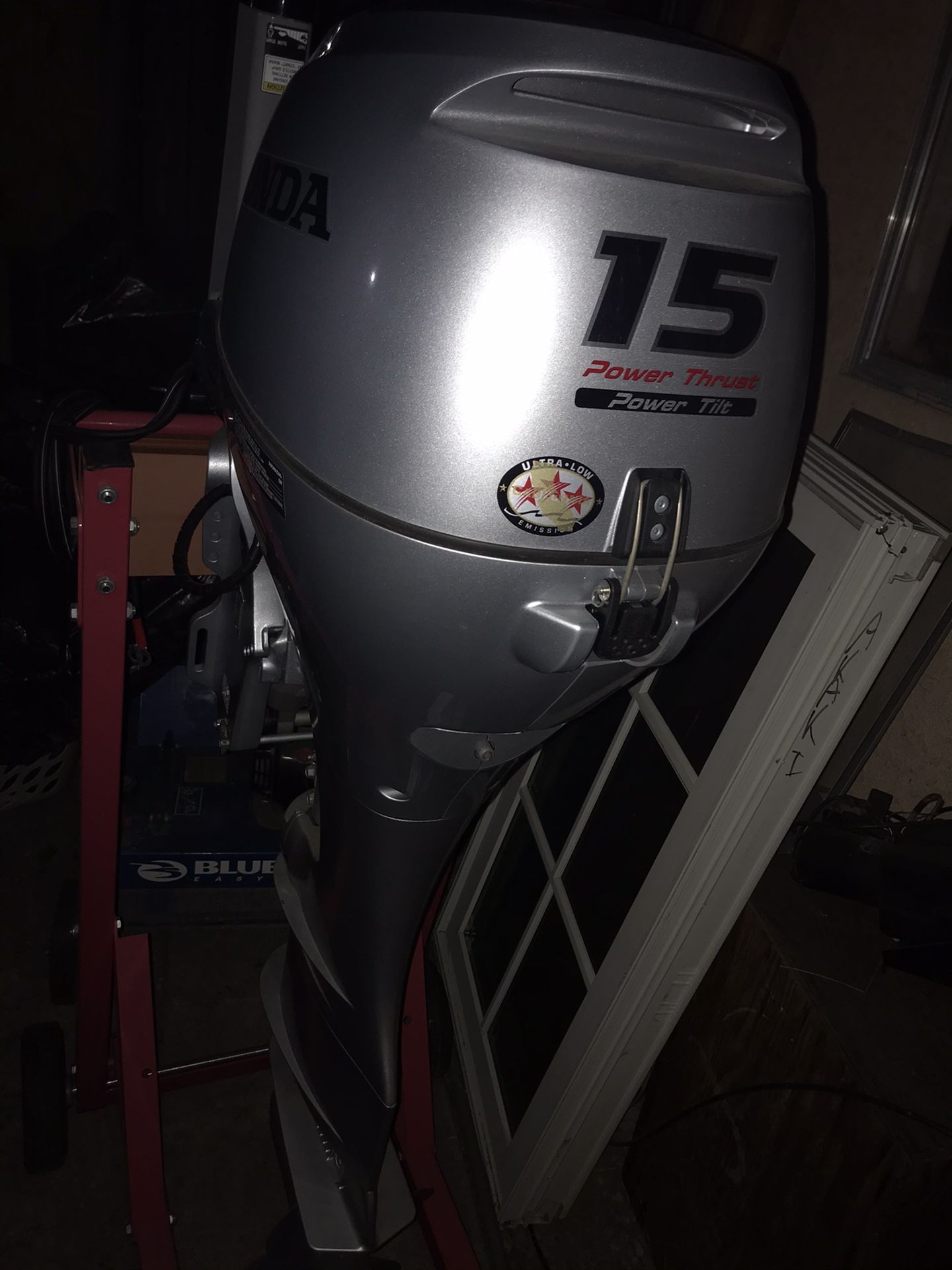 2019 Honda BF15 Outboard Motor (4-Stroke) Almost Brand New