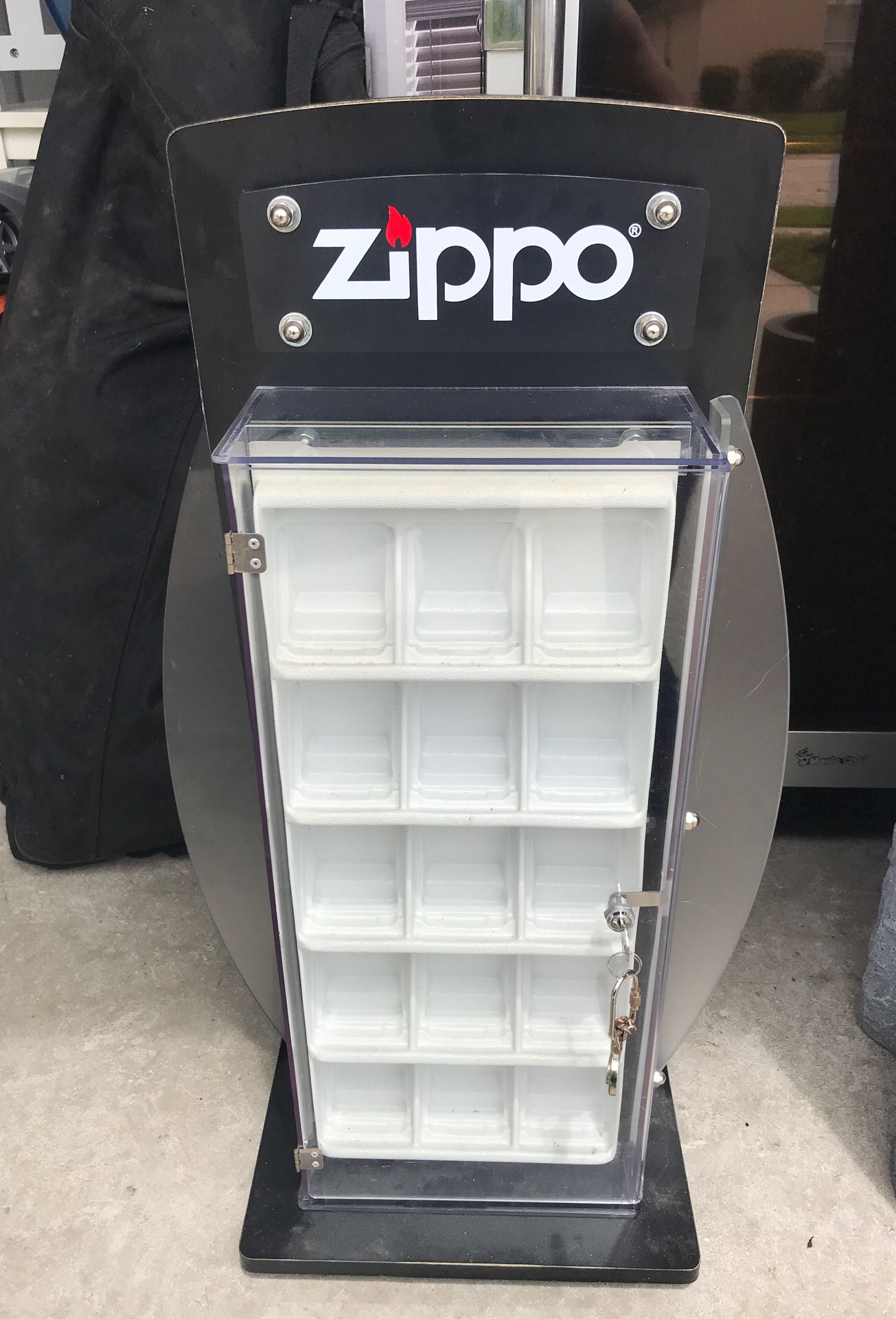 Zippo lighter Display case