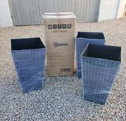 Large Planters - New, Never Used - Great for Fountains or Plants