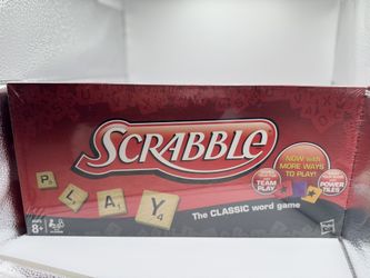 Scrabble – The Classic Word Game (Brand New, Sealed)