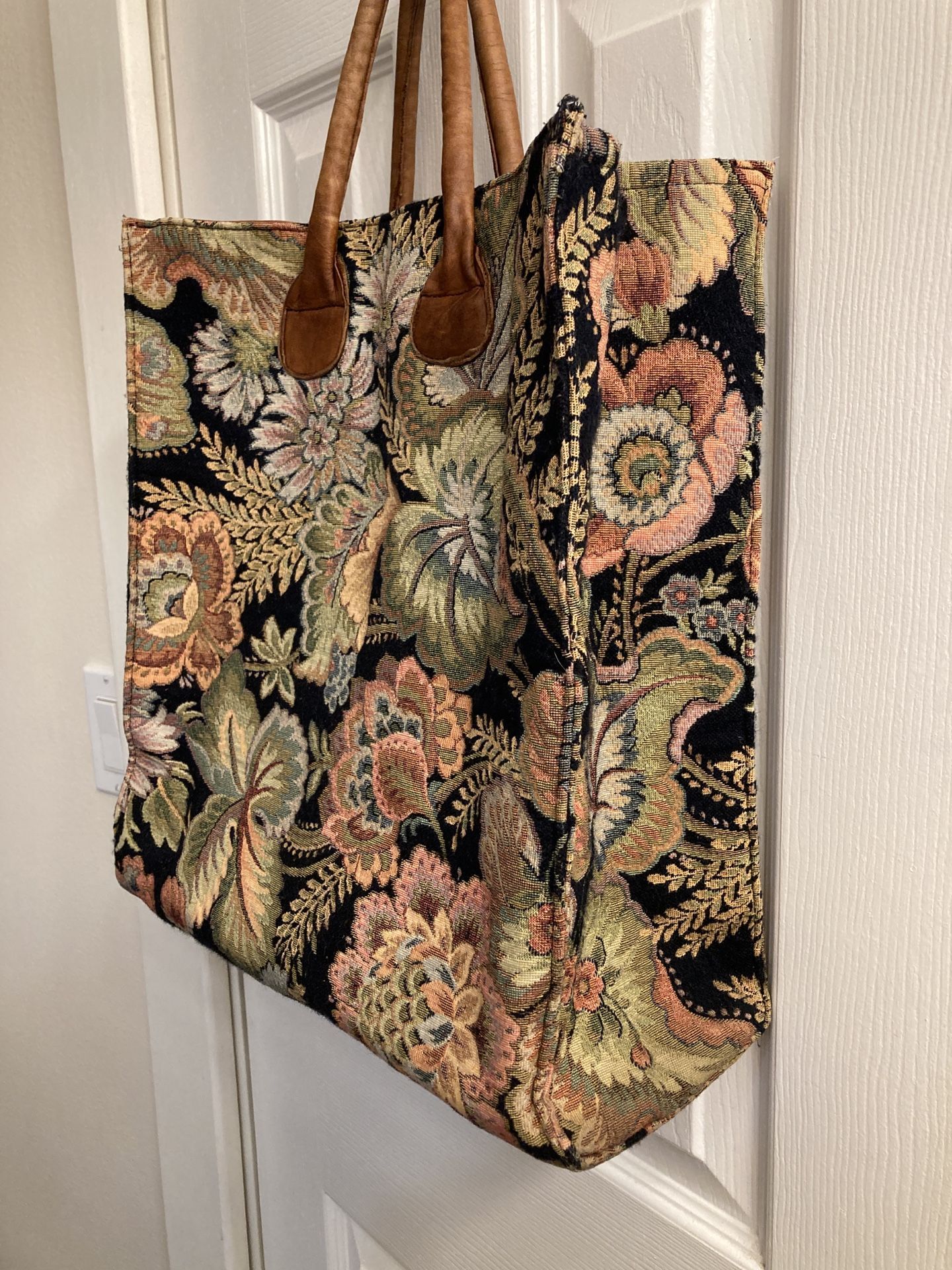 Tapestry Dotty Smith Leather Book Tote
