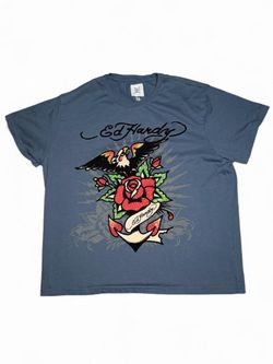 Y2K GRAIL Ed Hardy Rhinestone Tee