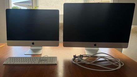 Apple iMac Bundle – 2019 Retina 4K 21.5” + 27” iMac + Apple Keyboard