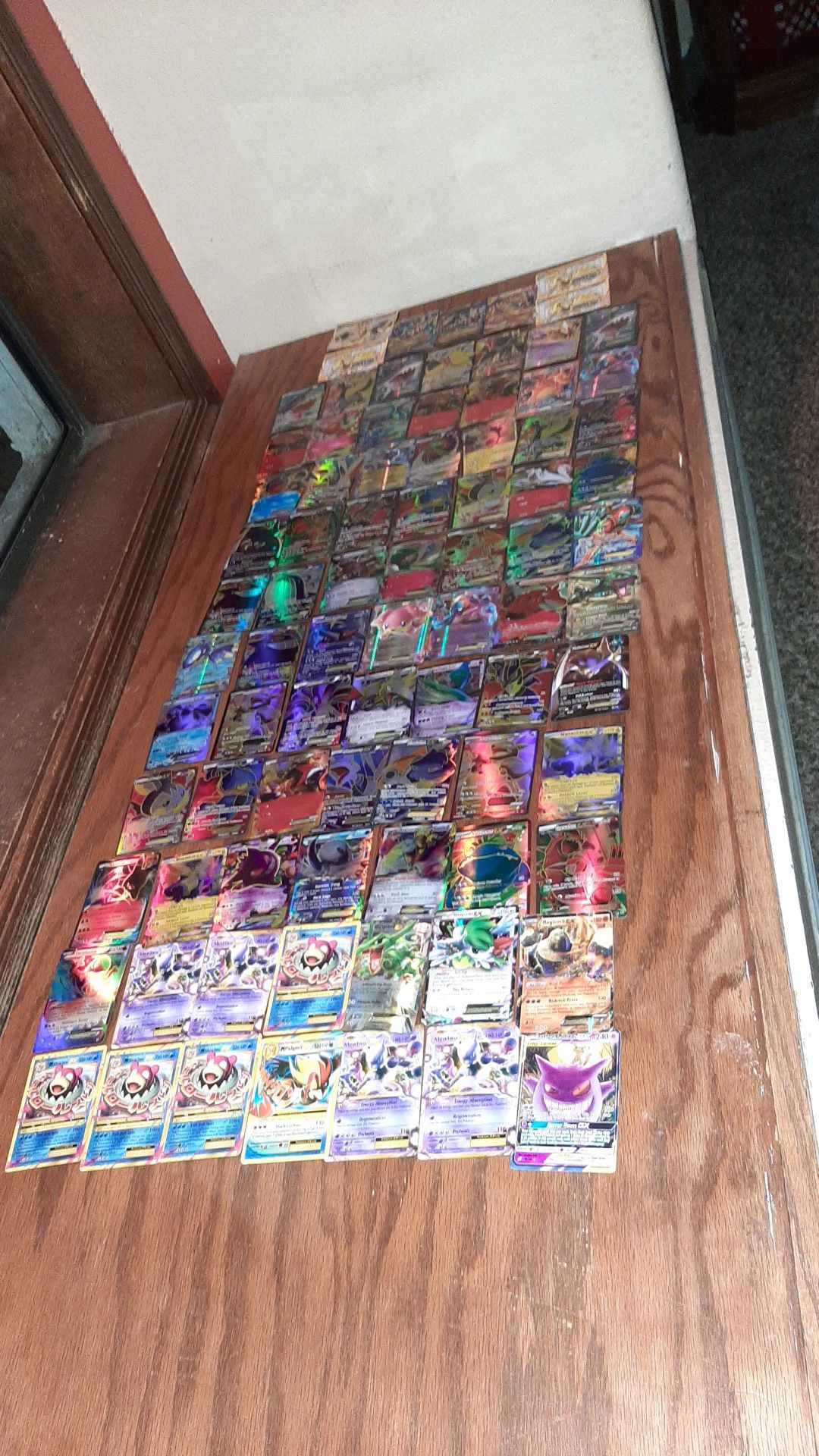 85 pokemon cards just ex's and gx's