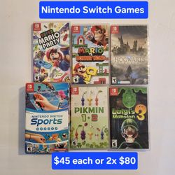 Nintendo Switch Games New&Sealed  Some Are Used Like New !All Available! Pls check prices on photos [prices are set]