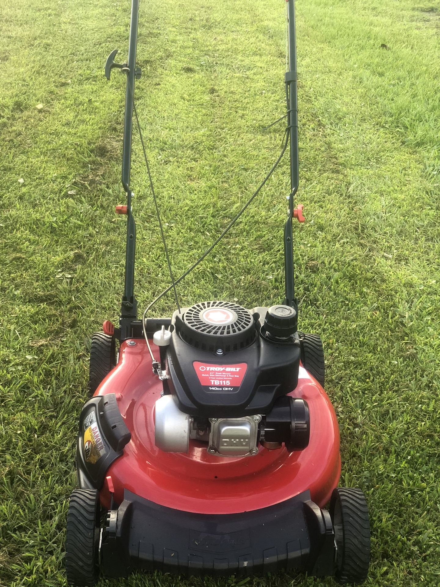 Troy Bilt Tb115  Push Lawn Mower 