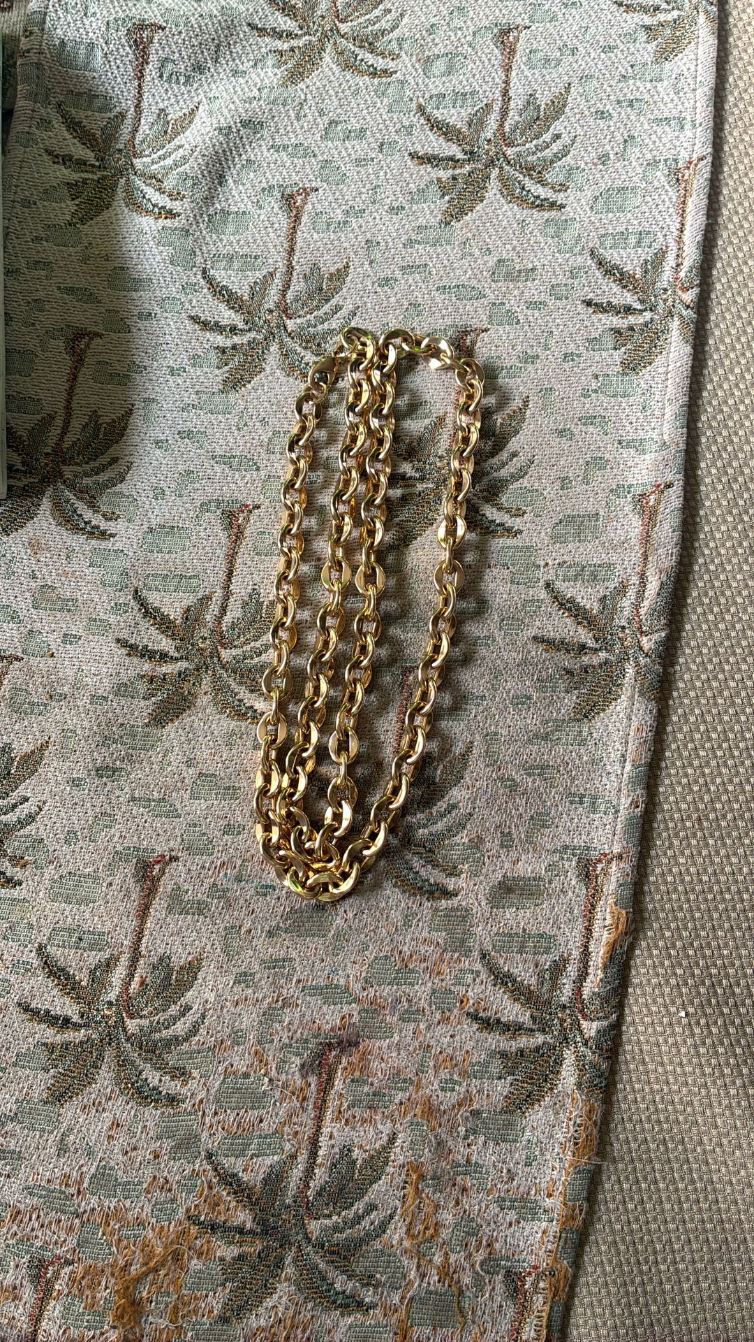 Chunky Gold Plated Necklace