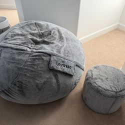Lovesac with Cover and Squattoman with Cover