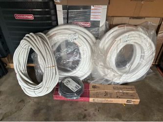 Mini split Kit 1/4" LL x 1/2" SL Mini Split Refrigerant Line Set
