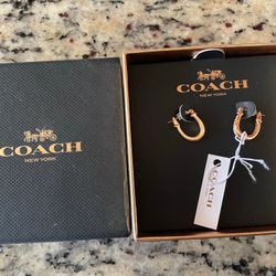 Coach Diamond Earrings 