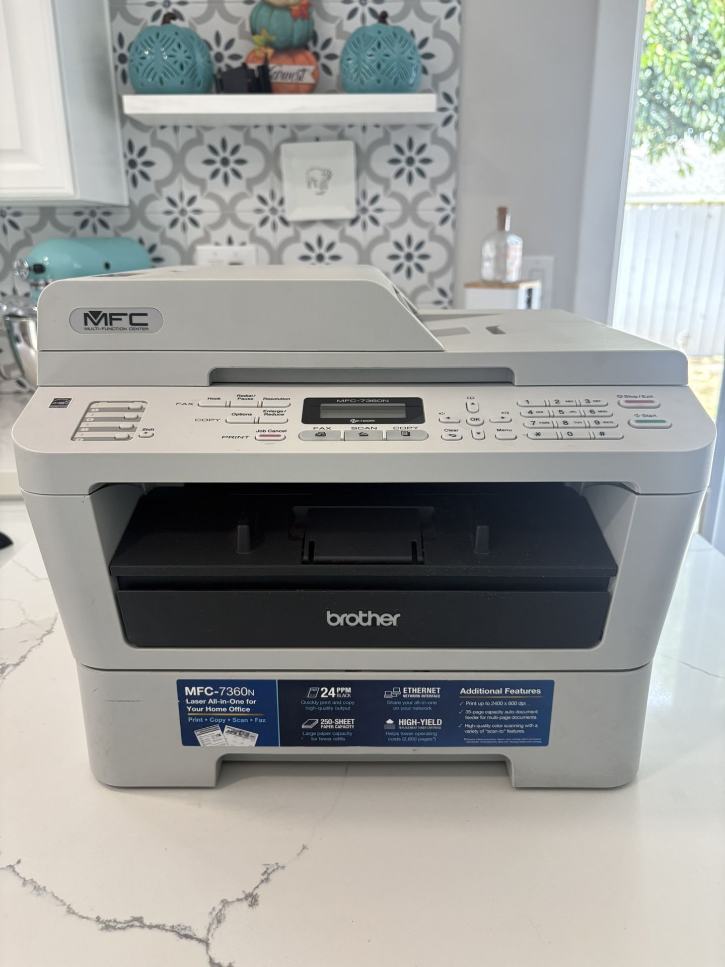 Brother MFC-7360N All-in-One Laser Printer