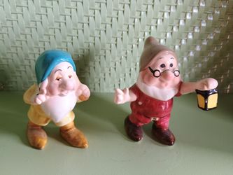 Very Vintage! Disney Doc and Sleepy made in Japan