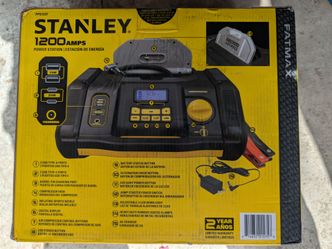 Stanley FATMAX 1200 Amps Power Station Jump Starter PPS12CF