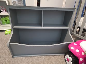 Kids Gray Bookshelf