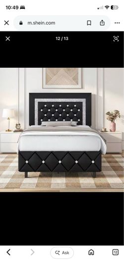Brand new twin luxury bed frame for $90
