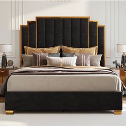 King Bedframe with Mattress