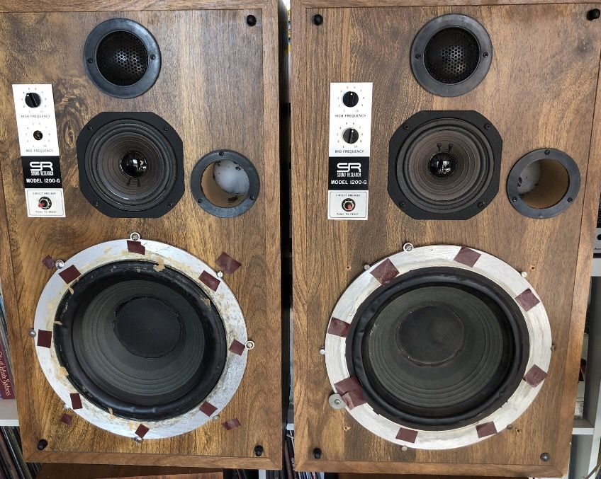 Vintage Sound Research - model 1200-G speakers