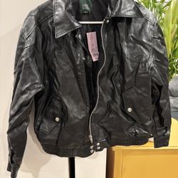 Women’s Size XS Leather Jacket