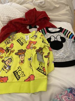 Three Girls Disney Sweatshirts 