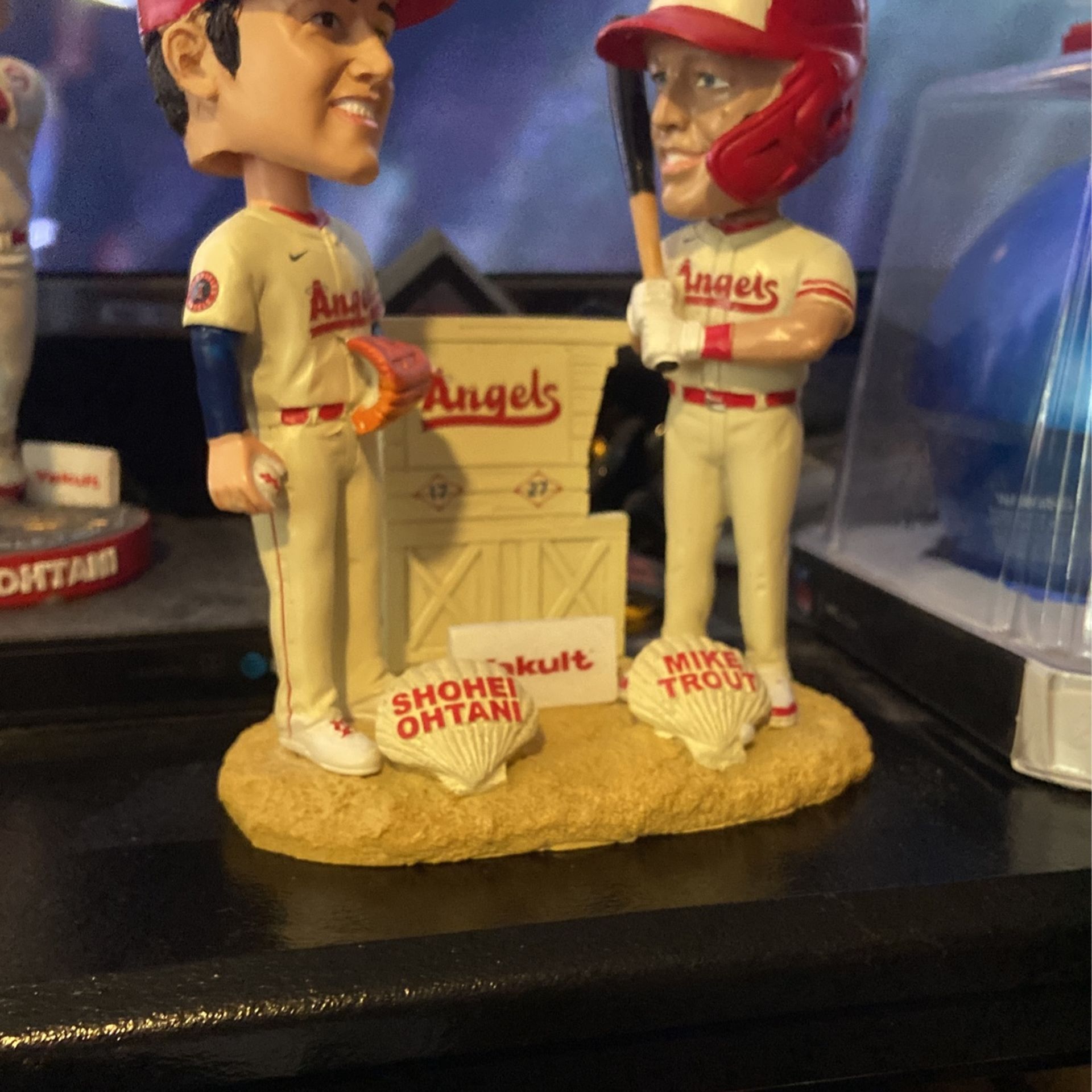 Ohtani And Trout Bobblehead From July 1st 