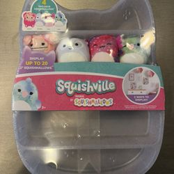 Squishmallows And Display Case