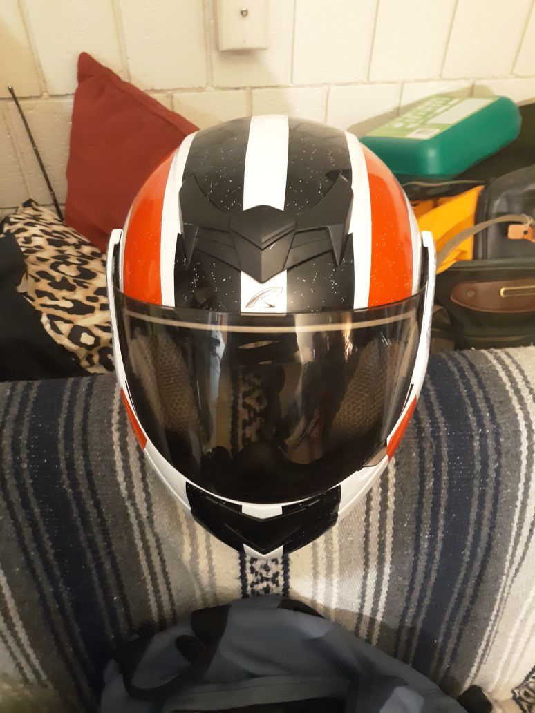 Ryder motorcycle helmet