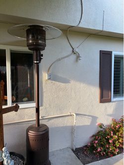 2 Portable Outdoor Propane Patio Heaters